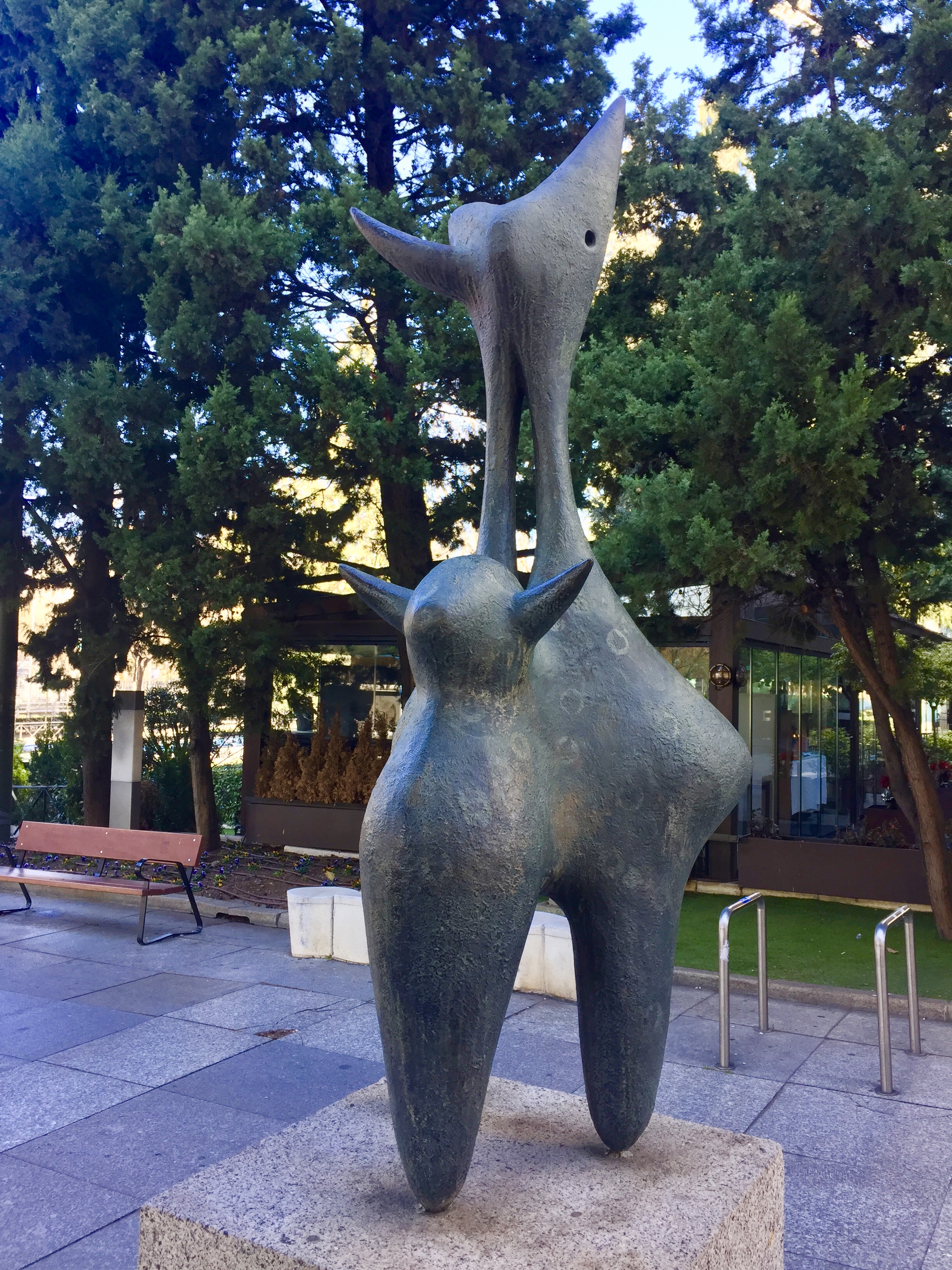 Agustín Neira - Esculturas de animales 9.	«Toros ibéricos», de Alberto Sánchez